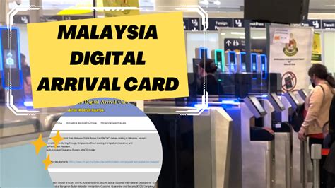 malaysian immigration card